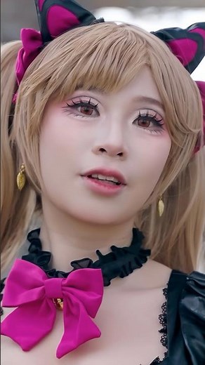 Black Cat D.Va Steals the Show 🐾🔥 OVERWATCH COSPLAY #shorts