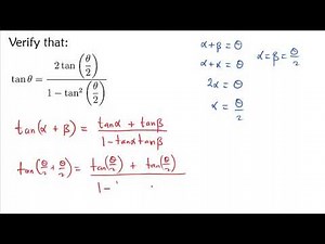 HOW TO PROVE THE TRIG. IDENTITY