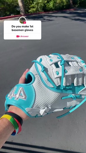 Custom First Base Gloves by 44ProGloves