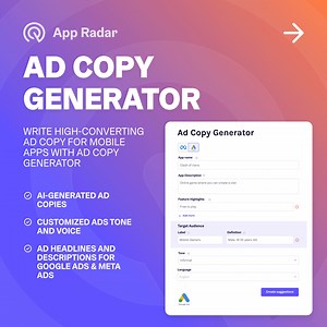Using AI-powered tools isn't just a trend; it's a game-changer for app marketers 🤖🚀 In the ever-evolving world of mobile apps, staying ahead is everything. That's why, at App Radar, we've harnessed the power of AI to make the lives of app marketers easier and work more efficiently 🤖 Here are the Top 5 AI-powered features you can't miss: 📍 AI Review Replies 👉 Manage app reviews effortlessly with AI-generated responses. Keep your app users engaged and happy! 📍 AI Review Summaries 👉 Get quic