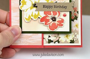Stampin' Up! Brushed with Beauty Card in a Card Tutorial