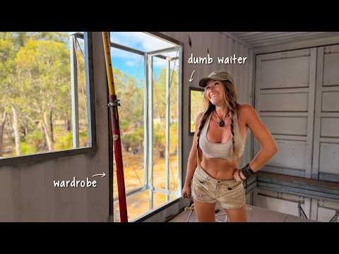 I’m making my container house bigger!