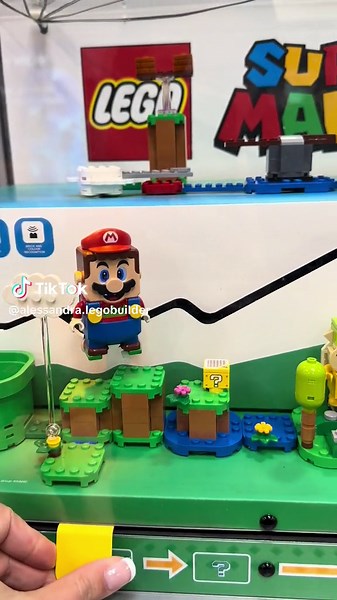How adorable is this Adventures with Mario Starter Course Lego Set 71360 #lego #supermario #legosupermario #nintendo #bowser #goomba