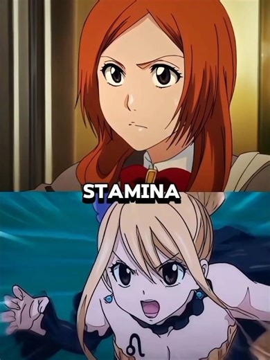 Orihime Vs Lucy #shorts #anime