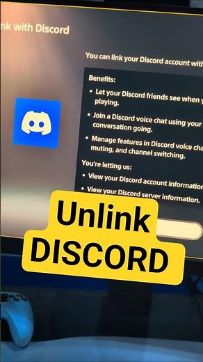 PS5 Unlink Discord Account #PS5 #Discord #PS5Discord #UnlinkDiscordAccount #PlayStation5