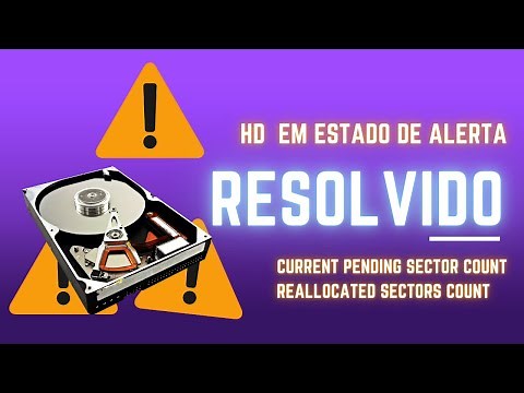 Como Resolver e Retirar o Alerta de HD "Current Pending Sector Count"