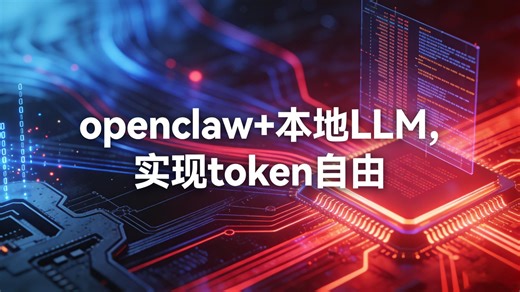 openclaw对接本地LLM大模型，实现token自由
