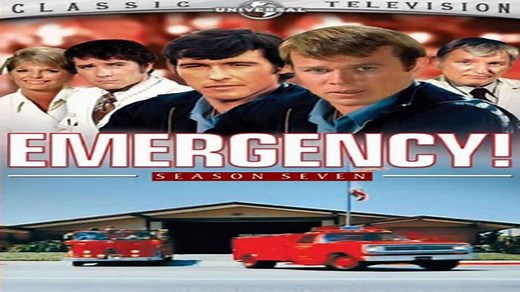 ASA 📺💻📹 Emergency! S07E03-04 Survival on Charter #220. STARS; Randolph Mantooth, Kevin Tighe, Julie London