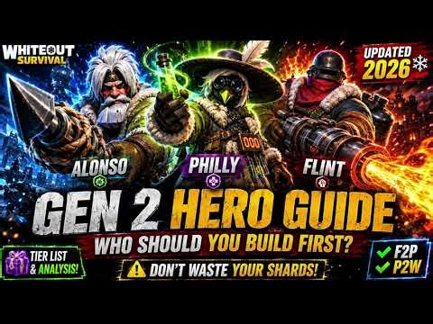 Best Gen 2 Heroes | Whiteout Survival Guide