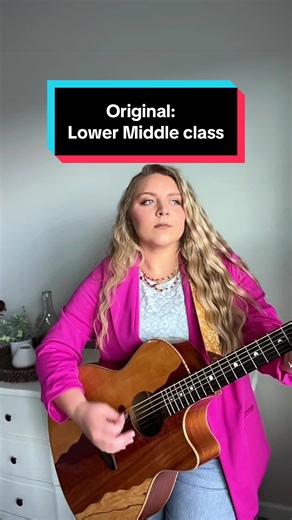 What was it like growing up? Let me tell ya 🖤 “Lower Middle Class” - written by me #originalsong #lowermiddleclass #growingup #family #singersongwriter