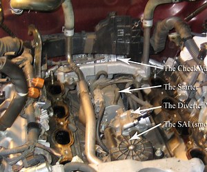 Secondary Air Injection Pump Replacement in a 2006 Toyota Sequoia