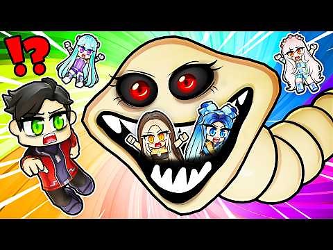 Beware Of HUNGRY WORMS in Roblox!