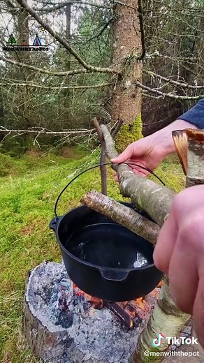 Outdoor Pasta Cooking: Carbonara Delight with a Twist!