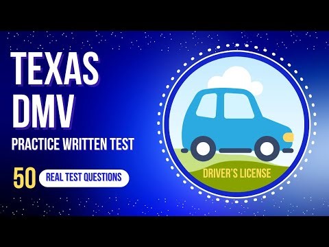 Texas DMV Practice Test 🚗 | 50 Driver’s License Test Questions