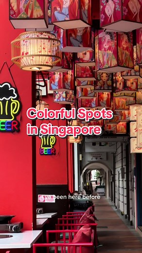 4 Colorful Spots You Shouldn't Miss in Singapore