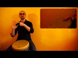 Basic Strokes for the Djembe / Cajón (bass tone slap)