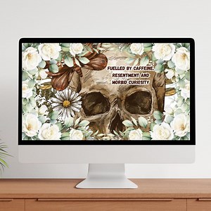 Computer Screen Wallpaper, Pack of 4. Humorous Quotes Wallpaper. 1920x1080 - Etsy Canada