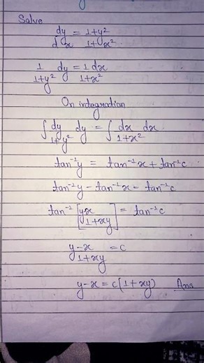 Variable Separation Method 3 | Differential equation