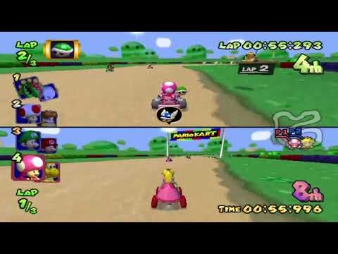 Mario Kart: Double Dash!! RTGP - All Cup Tour (2 Players) [2/4]