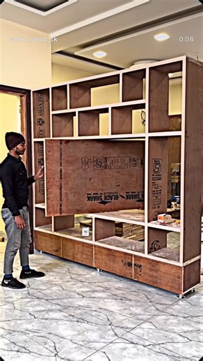 Sahib Malik on Instagram: "TV 📺 LED panel design movable"
