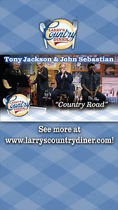 18K views · 225 reactions | Our friend, Tony Jackson brought The Lovin' Spoonful's John Sebastian with him to the Diner and they performed some incredible songs! Check out this video of Tony Jackson and John Sebastian performing "Country Road." To see more FULL VIDEOS and some FULL EPISODES of Larry's Country Diner, go to tinyurl.com/LCDYouTube. Be sure to SUBSCRIBE! #countrymusic #countryroad #tonyjackson #johnsebastian #thelovinspoonful #larryscountrydiner | Larry's Country Diner | Facebook