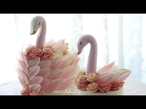 Swan Cake Tutorial