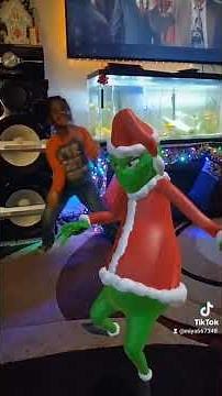 DANCING WITH THE GRINCH...CHECK HIS DANCE MOVES OUT