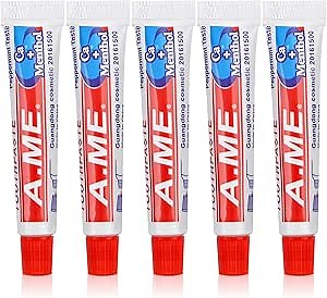 Toothpaste Bulk Travel Size, Disposable Small Travel Portable Mini Compact Pocket Size Toothpaste for Bad Breath, Vacation/Hotel/Camping Shelter/Homeless/Nursing Home/Charity 0.35 oz/ 10g (30 Tubes)