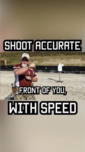 Shooting Your Pistol Accurately With Speed Made Easy #shorts #tips #military #lawenforcement