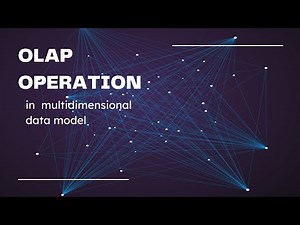 OLAP Operations in Multi Dimensional model