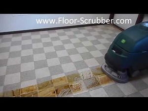 Nobles SS5 Floor Scrubber Cleaning Machine Demo