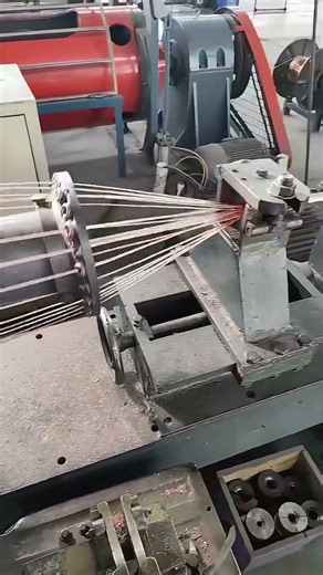 Wire and cable factory production #machine #cablewirestrippingmachine #electricalcable #wireworks