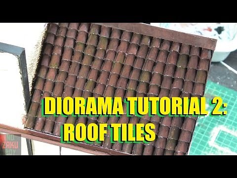 Diorama tutorial 2 : Roof Tiles