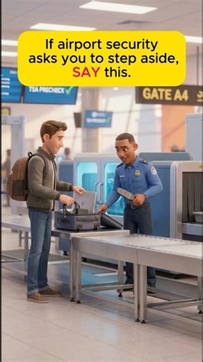 How to Handle Random Airport Security Stops #traveltips #tsa