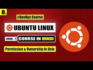 Permission & Ownership in Linux | chmod & chown [Hindi] | Complete DevOps & Linux Course #8
