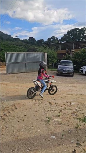 Treinando a filhota na MXF 110 cc Trilha Motocross #trilhademoto #trilhasradicais #automobile