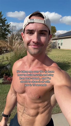 Save this! 👆 It took me over a decade of training and coaching to finally understand how to build muscle, stay lean, and keep my life in balance. You don’t need to spend 6 days in the gym or count macros forever. This is everything I wish I’d known sooner 👇 ✅ Lift 3–4x/week with intent ✅ Hit your protein target daily ✅ Move more: walk, don’t overcomplicate ✅ Sleep like your progress depends on it (because it does) ✅ Stay consistent year-round Simple, but not easy. Took me 10 years to master bu