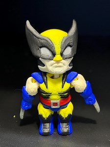 3D Printed Marvel Wolverine 2.5 Inch Tall - Etsy