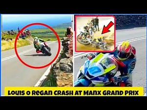 Louis O'Regan Died in Crash 🔴 at the Manx Grand Prix 2024 in Isle of Man | Rider Louis O'Regan Crash