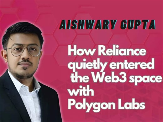 Polygon’s Global Head of Payments on the mega Reliance deal and more