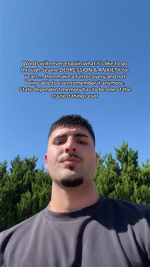 State dependent memory is one of the craziest parts of recovery. When you are stuck in depression and anxiety, your brain can only access memories and emotions that match that state. It is almost like your mind locks you inside that frequency. You cannot fully remember what it felt like to be calm, motivated or normal because your nervous system is not in that state anymore. It feels distant. Unreal. Like it belonged to someone else. But the same thing happens in reverse. When you change your in
