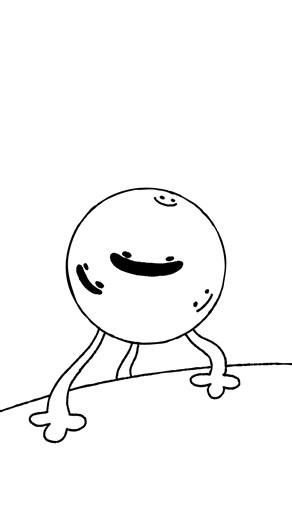 ANIMATED LOOPS 1: Moaning ball #shorts #animation