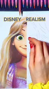 570K views · 8.2K reactions | I drew rapunzel in realism ✋ how did it turn out? ✨ #art #drawing | Julia Gisella | Facebook