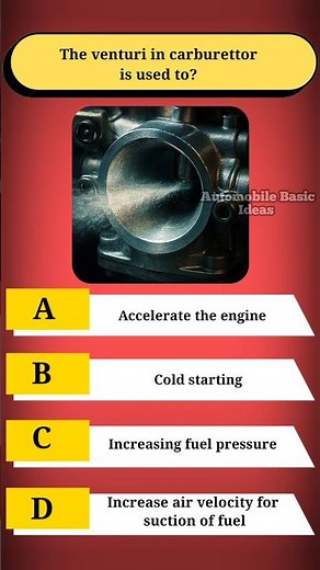The venturi in carburettor is used to?