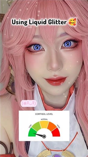 Low cortisol level in Cosplay: Glitters✨️✨️ #yaemiko #cosplay