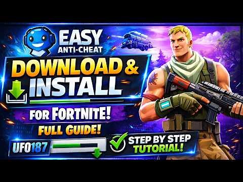 🔧 Download and Install Easy Anti Cheat on PC - (Full Guide) Install EasyAntiCheat for FORTNITE