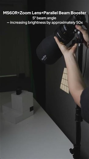 Change your scene with 3 modifiers The MS60R makes anything possible😜