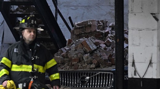 Video shows NYC parking garage collapse that killed 1, injured 5