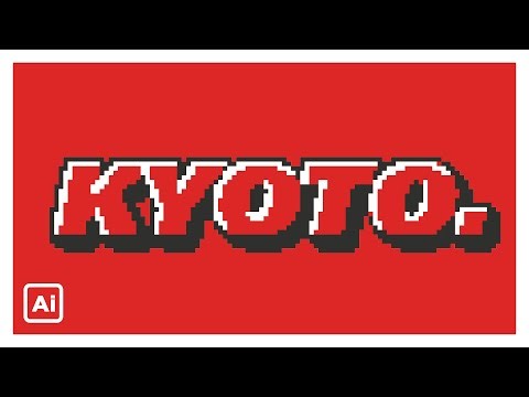 グラフィック制作#37「ピクセルテキスト」