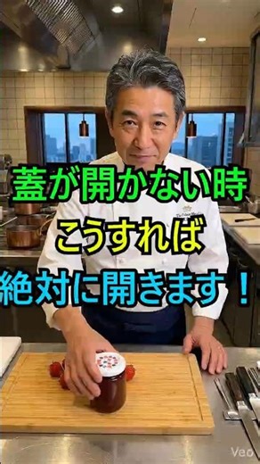 If the jar lid won't open, try opening it like this.